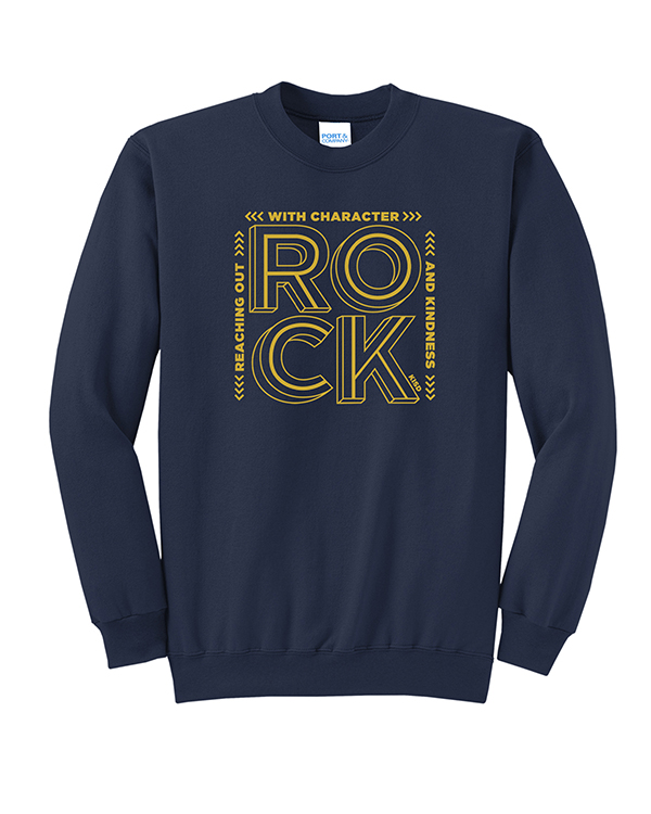 22 KISD ROCK PC78 Sweatshirt Blue 2