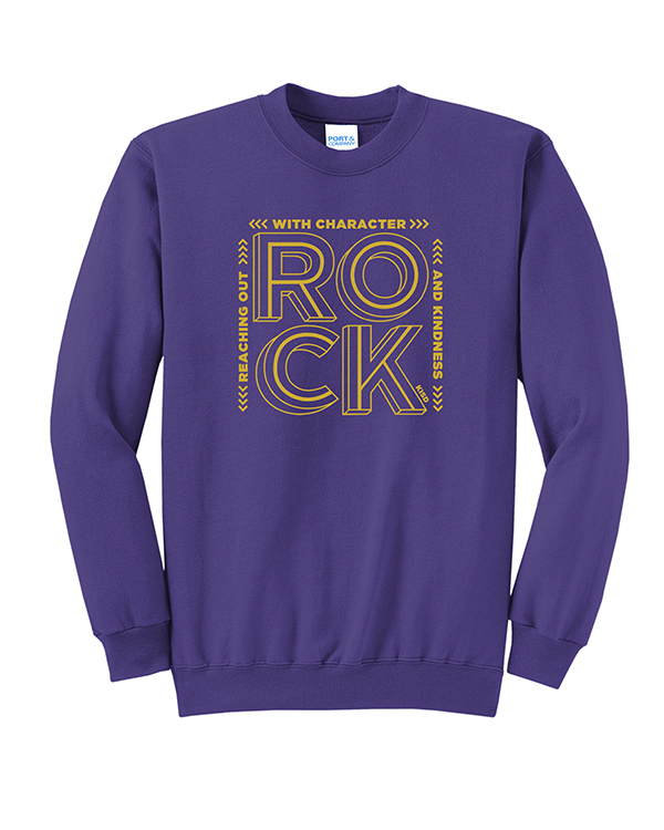 22 KISD ROCK PC78 Sweatshirt Purple 2